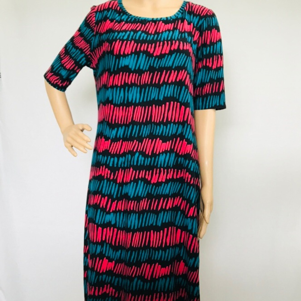 🏝 LuLaRoe Striped Julia Dress